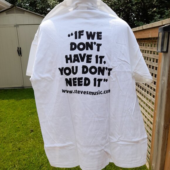 Steve's Music Store T-Shirt XL NEW - Picture 3 of 13